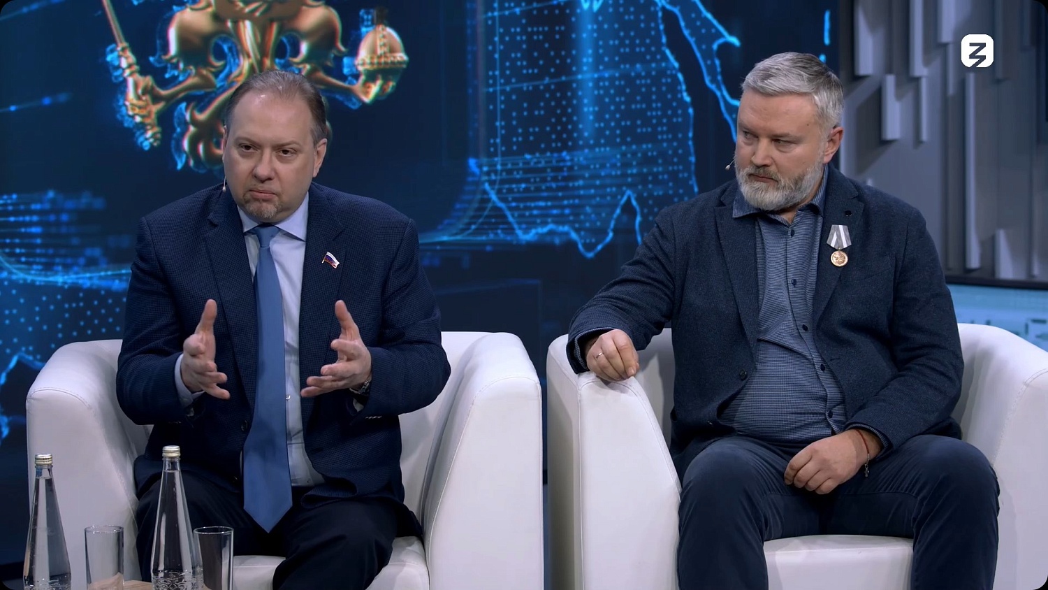 Трансляция из студии Российского общества «Знание».