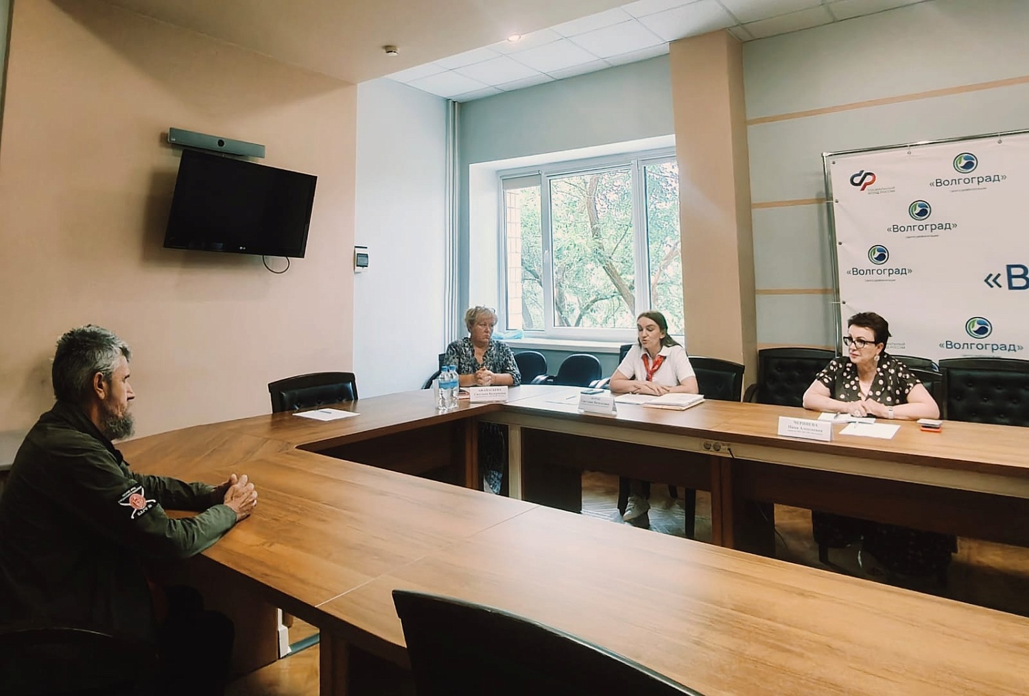 Встреча с участниками СВО в ЦР СФР «Волгоград»