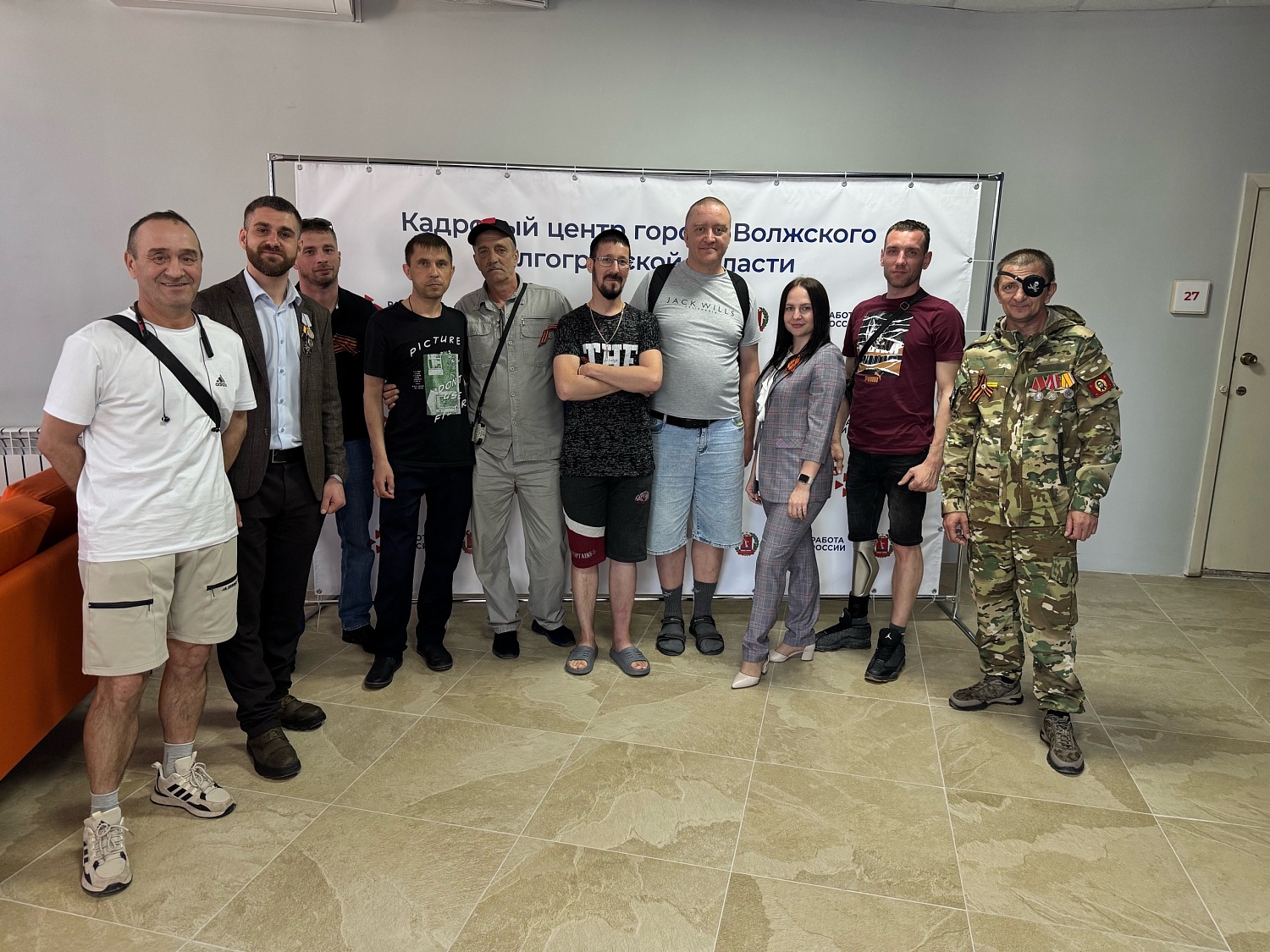 Ветераны СВО из Волгограда нашли новые карьерные ориентиры на ярмарке вакансий