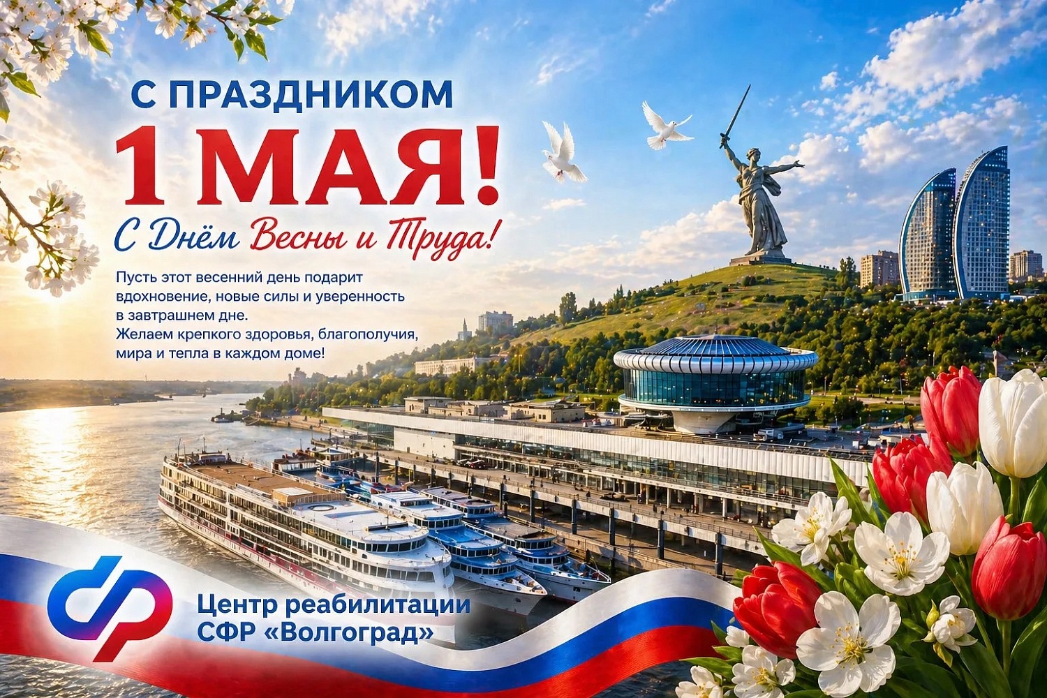 С Праздником Весны и Труда!